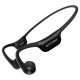 Slúchadlá BlitzWolf® BW-BTS9 Bone Conduction – titánový rám, IPX8 vodotesné, 32GB interná pamäť, magnetické nabíjanie