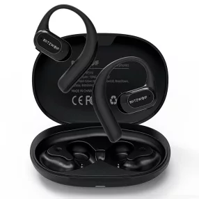   BlitzWolf® BW-BTS10 - Bluetooth slúchadlá s kostným vedením - dizajn s háčikom na uši, BT5.4, vodotesnosť IPX8, 10 hodín používania