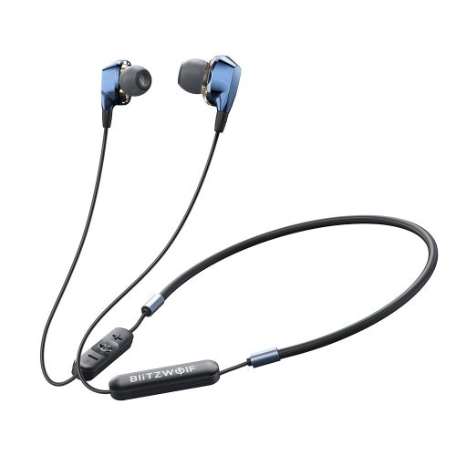 BlitzWolf-BW-BTS4 Bezdrôtový Sport Bluetooth headset (IPX5 vodotesná, magnetická hlavica)