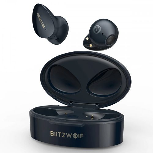 Blitzwolf® BW-FPE2 – Bezdrôtové slúchadlá s nabíjacou skrinkou, ktoré sa hodia k vašim ušiam – 20 hodín hudobného času, 13 mm reproduktor pre dokonalý zvuk