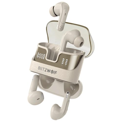 Blitzwolf® BW-FYE17 - 2 páry slúchadiel v jednom nabíjacom boxe. Veľký 13 mm reproduktor: perfektný zvuk, 2x12 hodín prevádzky