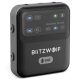BlitzWolf® BW-LE523 - hudobný prijímač a vysielač Bluetooth V6.0 HD™ + vstavaný mikrofón, dosah 100 metrov