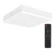 BlitzWolf® BW-LT40 - 24W / 2200LM LED štvorcové stropné svietidlo: 3 farebné teploty, diaľkové ovládanie, IP54 vodotesné