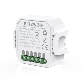  Blitzwolf® BW-SS5 - 2-cestný SMART ovládač - ovládanie aplikácií, časovanie, hlasové ovládanie. Integrácia Amazon Echo, Google Home a IFTTT