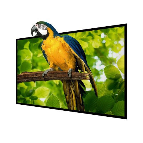 BlitzWolf® BW-VS4 Prenosné Nekrčivé Projekčné Plátno – Veľkosť 100", Montovateľné na Stenu, Podpora 4K, Uhol Pozorovania 160°