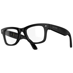   BlitzWolf® BW-AG1 - SMART okuliare s filtrom modrého svetla na monitor - srdcová frekvencia, krvný kyslík, AI prekladač, IP66, HiFi zvuk