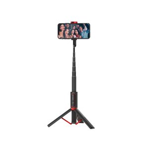   Prenosný selfie stick BlitzWolf® BW-BS10, všetko v jednom, s výsuvným statívom, skrytou svorkou do telefónu, do dĺžky 720 mm