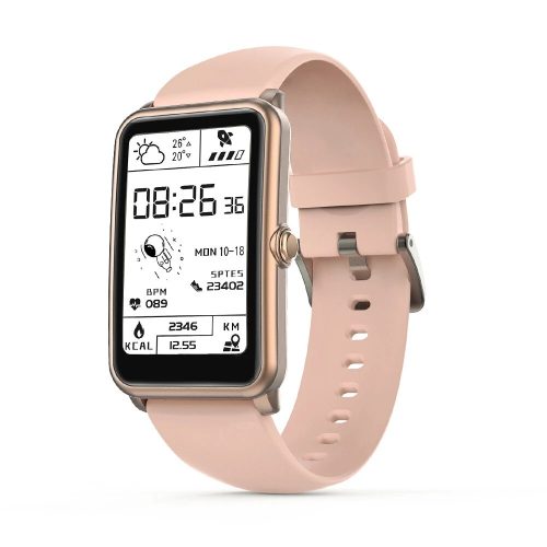 Inteligentné dámske hodinky Blitzwolf® BW-AH2 (zlaté) – IP68, variabilné zobrazenie, zdravotné a športové údaje, hovory a pripomienky