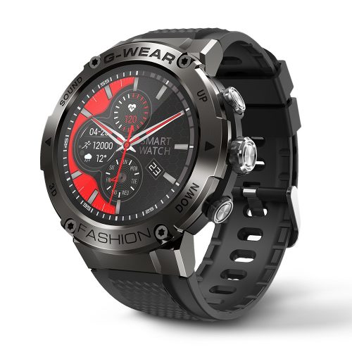 Inteligentné hodinky Blitzwolf® BW-AT3C (čierne) – 30 dní v pohotovostnom režime, vstavaný mikrofón a reproduktor s nespočetnými funkciami