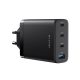BlitzWolf® BW-S23: 100W GaN Tech Quick Charger – 4-portová sieťová USB nabíjačka (3x USB Type-C + 1x USB-A)