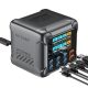 Blitzwolf® BW-S33 - 420W 8-portová (6xUSB-C + 2xUSB-A) rýchlonabíjacia stanica s digitálnym displejom