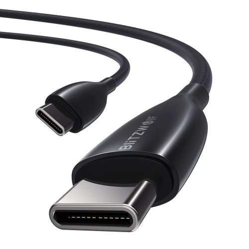 USB Type-C - Type-C kábel - BlitzWolf® BW-TC24 - 100W, dĺžka 90cm