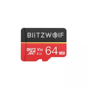 BlitzWolf® BW-TF1 s adaptérom na kartu micro SD, 64 GB