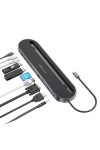 Dokovacia stanica Blitzwolf BW-TH9 12 v 1: port USB 3.0, čítačka kariet SD, HDMI, port VGA, nabíjací port USB C, RJ45, Jack Dokovacia stanica Blitzwolf BW-TH9 12 v 1: port USB 3.0, čítačka kariet SD, HDMI, port VGA, nabíjací port USB C, RJ45, Jack