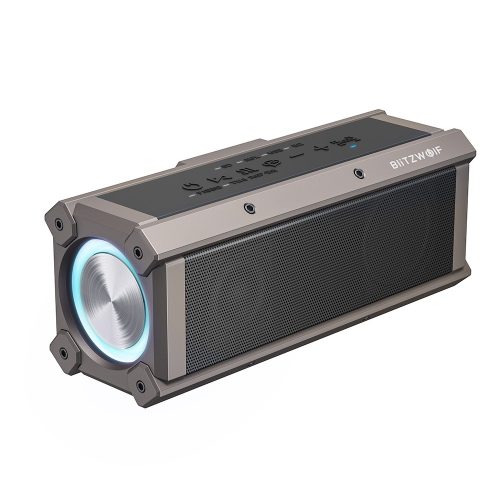 BlitzWolf® BW-WA3 - 100W Bluetooth reproduktor. 4 reproduktory, hlboké basy, 5000mAh, RGB podsvietenie