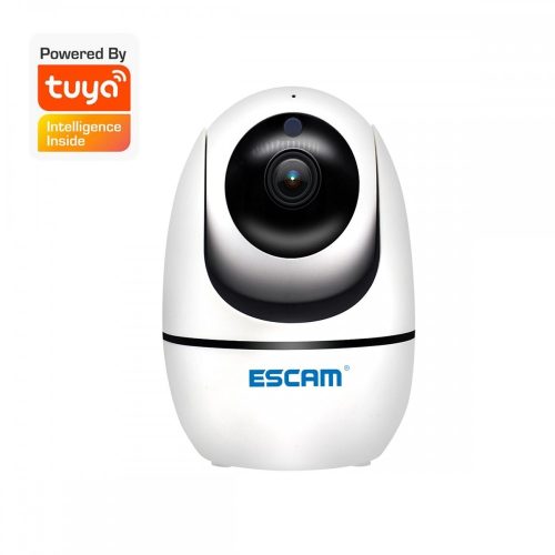 ESCAM TY002 - vnútorná WiFi Smart IP bezpečnostná dome kamera: 1080P, cloudové úložisko zdarma, nočné videnie, detekcia pohybu, obojsmerný hlas