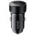 ESSAGER® ES-CC24 PD 30W - hliníková nabíjačka do auta. 1x USB-A + 1x USB Type-C port pre rýchle nabíjanie, inteligentný čip - čierna