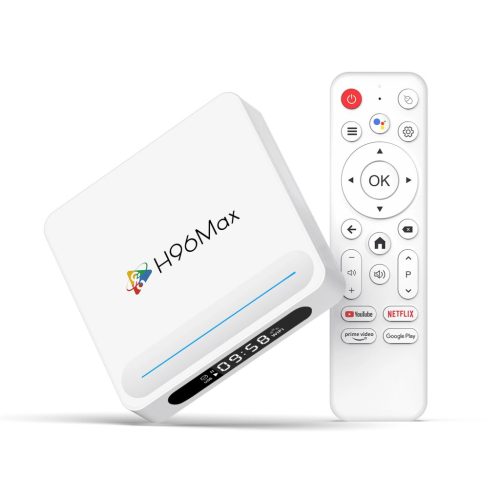 H96MAX H618 Plus - 4+32G Android™ 14 TV Box - 8K Ultra HD Smart Streaming prehrávač médií. Quad Core processor, WiFi 6