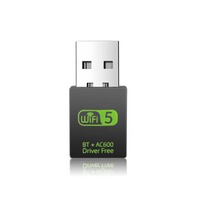   HIGI® G38 - Bluetooth & WiFi adaptér (2 v 1) - Bluetooth 5.0 a Dual Band WiFi (2,4GHz + 5,8GHz) rýchlosť 150Mbps / 433Mbps