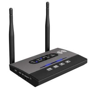   HiGi® B22 Bluetooth adaptér - hudobný prijímač a vysielacia jednotka 2 v 1 - batéria, dosah 80 metrov / podpora: apt HD, apt Low Latency, apt, SBC