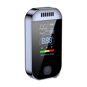   HiGi C37 Professional Alcohol Tester s LCD displejom - jednoduché, inhalačné použitie, vysoká citlivosť