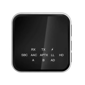   HiGi® LE507- Bluetooth vysielač (prijímač a vysielač 2 v 1) 2 pripojiteľné zariadenia, Bluetooth 5.2, HiFi kvalita, podpora aptX-HD