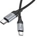HOCO X102 - Prémiový kábel pre rýchle nabíjanie a dáta - USB typu C na USB typu C, 60W (1 meter)