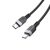 HOCO X109 ENERGY SILICONE - 3 metre, prémiový kábel s rýchlym nabíjaním a dátami z USB typu C na USB typu C, 60W