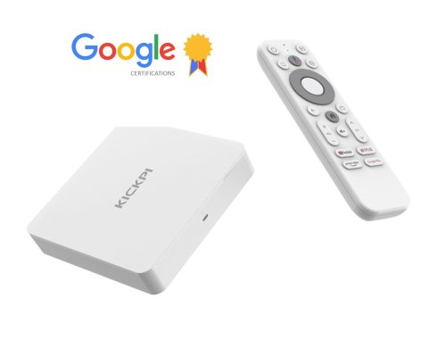 Tanix KICKPI KP1 Android 11 TV Box – certifikovaný Google, 4K@60fps, DDR4 2GB RAM, 32GB ROM, 5G WiFi
