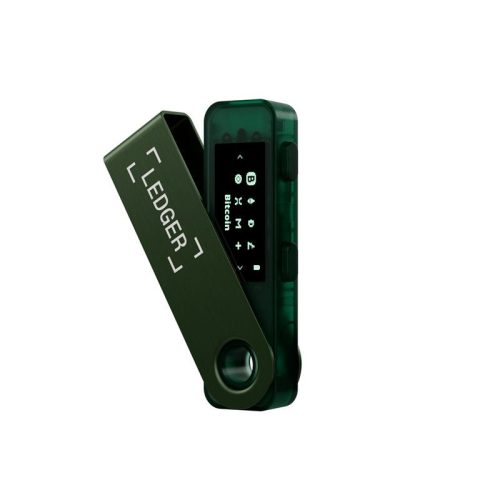Ledger Nano S Plus Emerald Green Crypto Hardware Wallet – Chráňte svoje kryptomeny, NFT a tokeny