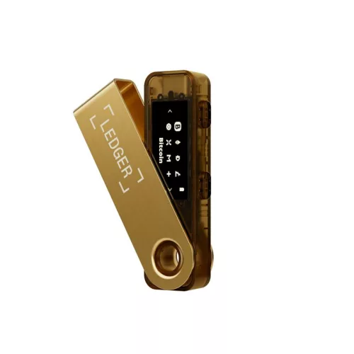Ledger Nano S Plus Gold Crypto Hardware Wallet – Chráňte svoje kryptomeny, NFT a tokeny