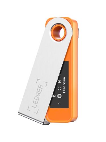 Ledger Nano S Plus orange Crypto Hardware Wallet – Chráňte svoje kryptomeny, NFT a tokeny