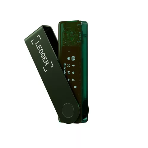 Hardvérová peňaženka Ledger Nano X Emerald Green Hardware Wallet pre krypto aktíva