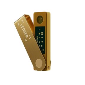   Hardvérová peňaženka Ledger Nano-X Gold Hardware Wallet pre krypto aktíva