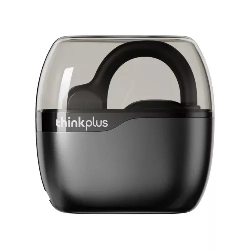 Lenovo Thinkplus LP76 Slúchadlá – háčik za ucho, mikrofón s potlačením hluku, 10 hodín používania, BT5.3, IPX3 vodotesný – čierny