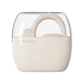   Lenovo Thinkplus LP76 Slúchadlá – háčik za ucho, mikrofón s potlačením hluku, 10 hodín používania, BT5.3, IPX3 vodotesný – biela