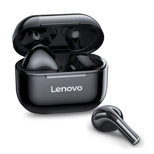 Bezdrôtové slúchadlá Lenovo LivePods LP40 Pro s nabíjacím puzdrom – pohodlné nosenie, malá veľkosť, prevádzková doba 5 hodín
