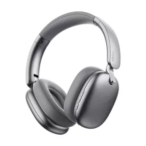   Bluetooth slúchadlá Lenovo® TH60 – ANC: Mikrofón s aktívnym potlačením hluku, hlboké basy. 28 hodín používania – strieborné