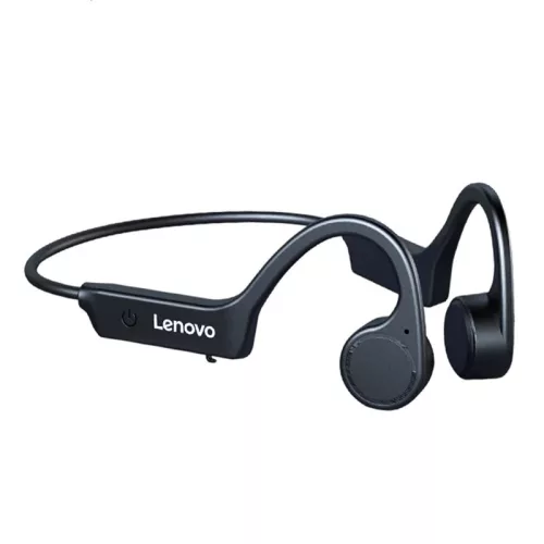 Slúchadlá Lenovo X4 Bone Conduction - Titanium+ABS rám, IP56 prachu a vodeodolné, 7 hodín používania, ovládanie jedným tlačidlom