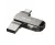 Lexar® JumpDrive® D400 USB 3.1 Type-C dvojslotový kovový USB kľúč – pre telefón aj počítač. Hliníkové puzdro, 64 GB