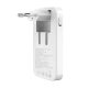 Tenká nabíjačka Mobile Origin® 65W GaN III - nástenná nabíjačka 65W GaN, 1xUSB-A + 2xUSB-C