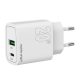 Mobile Origin® MO12 - PD20W GaN nástenná nabíjačka, 1xUSB-A + 1xUSB-C