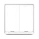 RSH ESW-2WAA-EU WiFi - SMART, nástenný, mechanický spínač osvetlenia tlačidiel, s 2 spínačom - Tuya App, Google Home