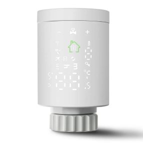   RSH® RV05 - Inteligentný produkt. radiátorový ventil. 1 rok používania batérie, nespočetné množstvo auto funkcií, adaptér Danfoss.
