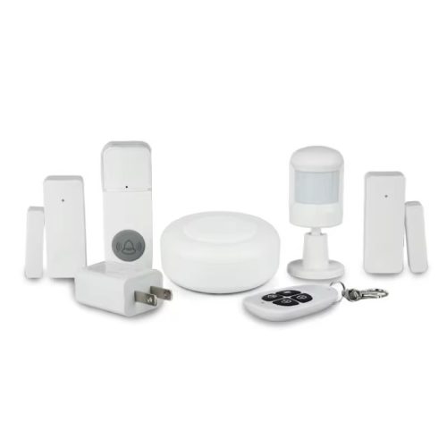 Súprava bezpečnostného alarmu RSH® SK04 Smart Home s ovládaním APP - WiFi, batéria, 3 senzory, zvonček, diaľkové ovládanie