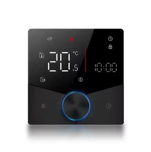 RSH® TM018 - Smart WiFi termostat. Vhodné pre plynový kotol alebo elektrické a vodné cirkulačné podlahové kúrenie - zaťažiteľnosť 16A, ovládanie App