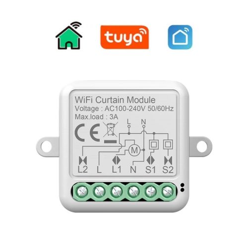 RSH WiFi CU01 - SMART ovládač uzávierky na ovládanie 1 uzávierky - Ovládanie aplikácií, časovanie, hlasové pokyny
