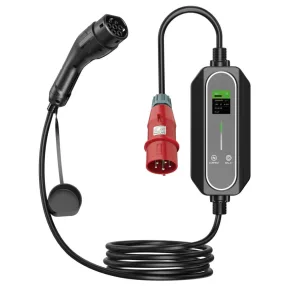   Radian 11kW | 3x16A | Type 2 | Portable EV Charger - Trojfázová (3x16A) prenosná autonabíjačka | 5m kábel