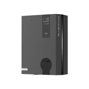   Raedian NEO 22kW AC Wallbox - nabíjačka do auta | Funkcia DLM | 22kW - 3x32A | Aplikácia, ovládanie RFID | Bez kábla - Čierna