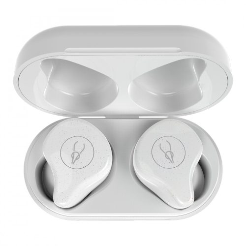 SABBAT X12PRO Moonlight White - Bezdrôtové slúchadlá Bluetooth 5.0 v nabíjacom boxe - HD zvukový zážitok, 6 hodín prevádzky